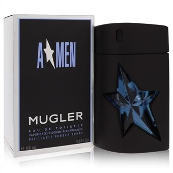 Angel by Thierry Mugler - Eau De Toilette Spray Refillable (Rubber) 100 ml - för män