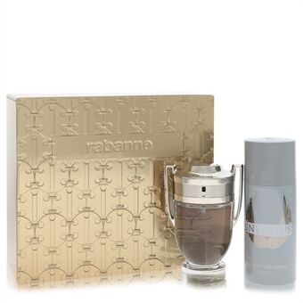 Invictus by Paco Rabanne - Gift Set -- 3.4 oz Eau De Toilette Spray + 5.1 oz Deodorant Spray - för män