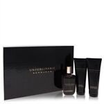 Unforgivable by Sean John - Gift Set -- 4.2 oz Eau De Toilette Spray + 3.4 oz Shower Gel + 3.4 oz After Shave Balm - för män