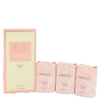 English Rose Yardley by Yardley London - 3 x 104 ml  Luxury Soap 104 ml - för kvinnor