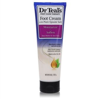 Dr Teal\'s Pure Epsom Salt Foot Cream by Dr Teal\'s - Pure Epsom Salt Foot Cream with Shea Butter & Aloe Vera & Vitamin E 240 ml - för kvinnor
