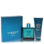Versace Eros by Versace - Gift Set -- 3.4 oz Eau De Toilette Spray + 3.4 oz Shower Gel - för män