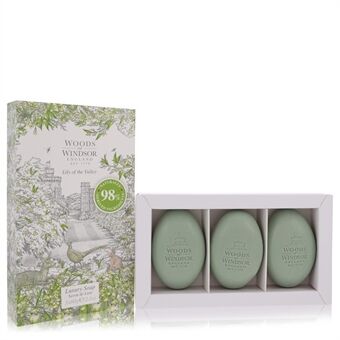 Lily of the Valley (Woods of Windsor) by Woods of Windsor - Three 62 ml Luxury Soaps 62 ml - för kvinnor