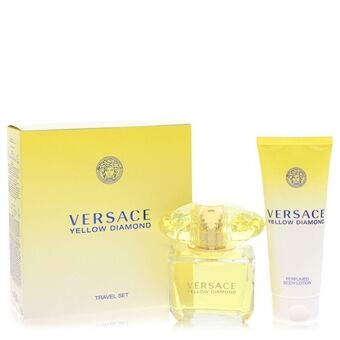 Versace Yellow Diamond by Versace - Gift Set -- 3 oz Eau De Toilette Spray + 3.4 oz Body lotion - för kvinnor
