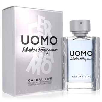 Salvatore Ferragamo Uomo Casual Life by Salvatore Ferragamo - Eau De Toilette Spray 100 ml - för män