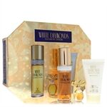 White Diamonds by Elizabeth Taylor - Gift Set -- 1 oz Eau De Toilette Spray + .12 oz Min EDP + 1.7 oz Body Lotion - för kvinnor