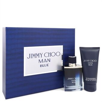 Jimmy Choo Man Blue by Jimmy Choo - Gift Set - 1.7 oz Eau De Toilette Spray + 3.3 oz Shower Gel - för män