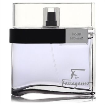 F Black by Salvatore Ferragamo - Eau De Toilette Spray (unboxed) 100 ml - för män