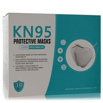 Kn95 Mask by Kn95 - Thirty (30) KN95 Masks, Adjustable Nose Clip, Soft non-woven fabric, FDA and CE Approved (Unisex) 1 size - för kvinnor