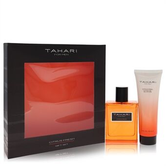 Tahari Citrus Fresh by Tahari - Gift Set -- 3.4 oz Eau De Toilette Spray + 3.4 oz Shower Gel - för män