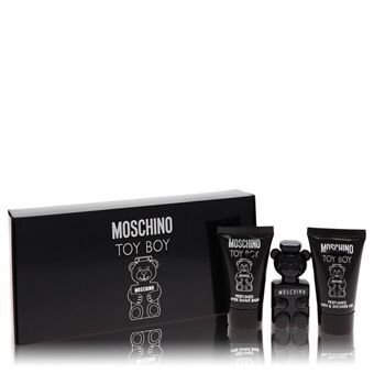 Moschino Toy Boy by Moschino - Gift Set -- .17 oz Mini EDP + .8 oz Shower Gel + .8 oz After Shave Balm - för män