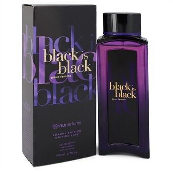 Black is Black by Nu Parfums - Eau De Parfum Spray 100 ml - för kvinnor