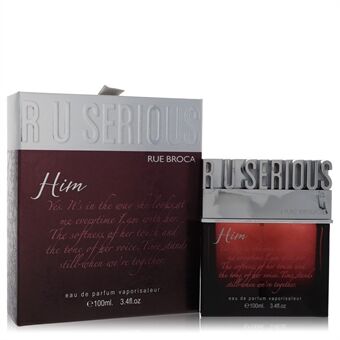 R U Serious Him by Rue Broca - Eau De Parfum Spray 100 ml - för män