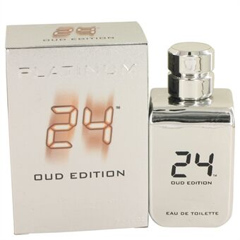 24 Platinum Oud Edition by ScentStory - Eau De Toilette Concentree Spray  + 0.8 oz {Pocket Spray (Unisex) 100 ml  100 ml  Eau De Toilette Concentree Spray  + 0.8 oz Pocket Spray (Unisex) - för män