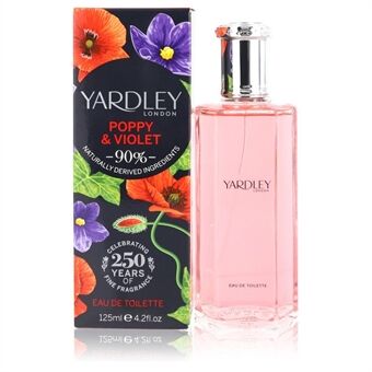 Yardley Poppy & Violet by Yardley London - Eau De Toilette Spray 125 ml - för kvinnor