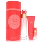 Perry Ellis 360 Coral by Perry Ellis - Gift Set -- 3.4 oz Eau de Parfum Spray + .25 oz Mini EDP Spray + 3 oz Shower Gel - för kvinnor