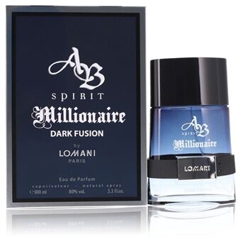 Spirit Millionaire Dark Fusion by Lomani - Eau De Parfum Spray 100 ml - för män