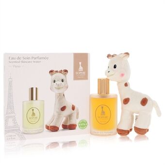 Sophie La Girafe Eau de Soin Parfumee by Sophie La Girafe - Gift Set -- 3.4 oz Scented Skincare Water (Alcohol-Free) + 1 Sophie La Girafe Soft Toy - för kvinnor