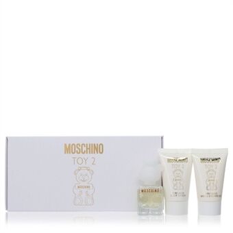 Moschino Toy 2 by Moschino - Gift Set -- .17 oz Mini EDP Spray + .8 oz Body Lotion + .8 oz Shower Gel - för kvinnor