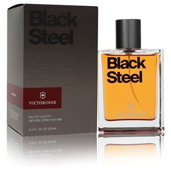 Victorinox Black Steel by Victorinox - Eau De Toilette Spray 100 ml - för män
