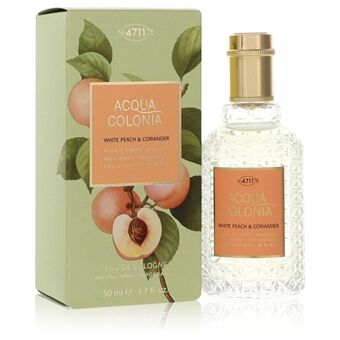 4711 Acqua Colonia White Peach & Coriander by 4711 - Eau De Cologne Spray (Unisex) 50 ml - för kvinnor