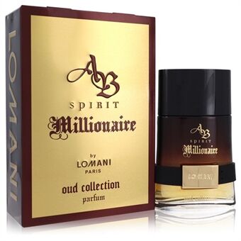 Spirit Millionaire Oud Collection by Lomani - Eau De Parfum Spray 100 ml - för män