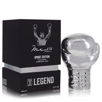 Muhammad Ali Legend Round 3 by Muhammad Ali - Eau De Parfum Spray (Sport Edition) 100 ml - för män
