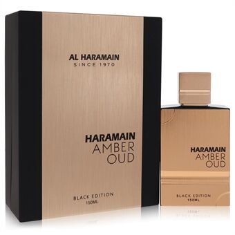 Al Haramain Amber Oud Black Edition by Al Haramain - Gift Set 150 ml 150 ml Eau De Parfum Spray + 0.34 oz Refillable Spray - för män