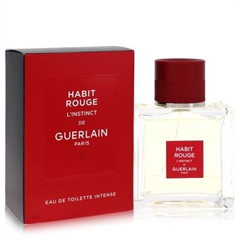 Habit Rouge L\'instinct by Guerlain - Eau De Toilette Intense Spray 50 ml - för män
