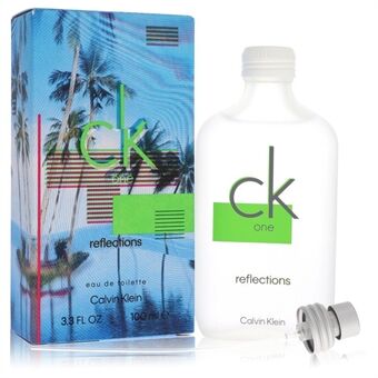 CK One Reflections by Calvin Klein - Eau De Toilette Spray (Unisex) 100 ml - för män