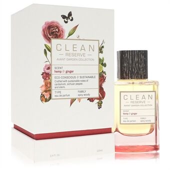 Clean Reserve Hemp & Ginger by Clean - Eau De Parfum Spray (Unisex) 100 ml - för kvinnor