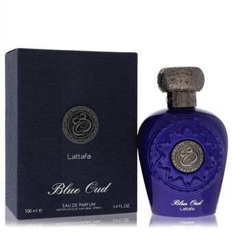 Lattafa Blue Oud by Lattafa - Eau De Parfum Spray (Unisex) 100 ml - för män