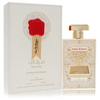 Ard Al Zaafaran Meethaq Extrait De Rouge by Al Zaafaran - Eau De Parfum Spray (Unisex) 100 ml - för män