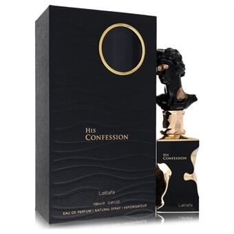 Lattafa His Confession by Lattafa - Eau De Parfum Spray 100 ml - för män