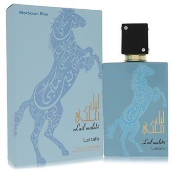 Lattafa Lail Maleki Morrocan Blue by Lattafa - Eau De Parfum Spray (Unisex) 100 ml - för män