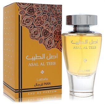 Lattafa Asal Al Teeb by Lattafa - Eau De Parfum Spray (Unboxed) 100 ml - för män