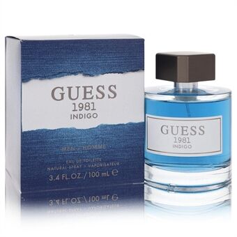 Guess 1981 Indigo by Guess - Eau De Toilette Spray (Tester) 100 ml - för män