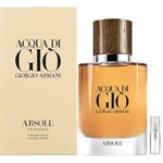 Giorgio Armani Acqua di Giò Absolu - Eau de Parfum - Doftprov - 2 ml