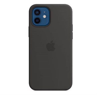 IPhone 12 / iPhone 12 Pro Silikonskal - Svart