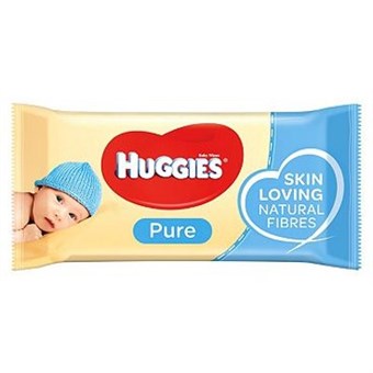 Huggies Pure Wet Wipes - 56 st.