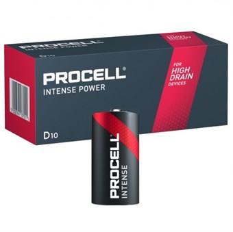 Duracell Procell Intense D-batterier - 10 st.