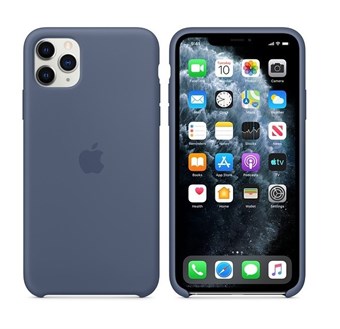 iPhone 11 Pro Silikonväska - Blå