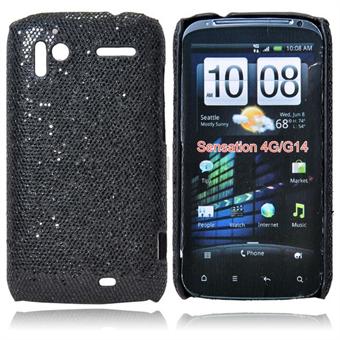 Shiny Hard Case för HTC Sensation G14 (svart)