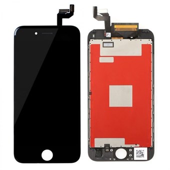 LCD & pekskärm för iPhone 6S - svart