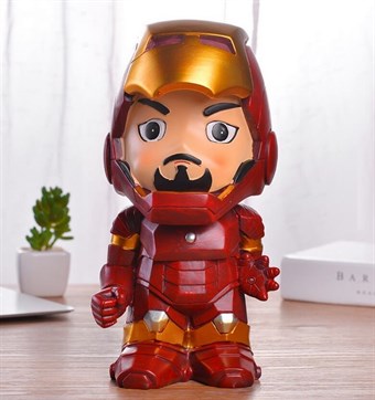 Spargris med Ironman - Dekorativ figur - Superhjälte