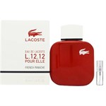 Lacoste Eau de Lacoste L.12.12 Pour Elle French Panache - Eau de Toilette - Doftprov - 2 ml