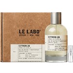 Le Labo Citron 28 Seoul - Eau de Parfum - Doftprov - 2 ml