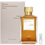 Maison Francis Kurkdjian Cologne Pour le Soir - Eau de Cologne - Doftprov - 2 ml