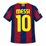Lionel Messi nr 10 fotbollsset för barn – tröja och shorts – storlek 116–122 cm, 6–7 år