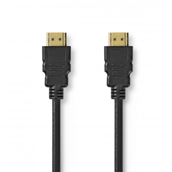 HDMI-kabel | HDMI™-kontakt | HDMI™-kontakt | 8K @ 60Hz | eARC | Guldpläterad | 3,00 m | PVC | Sortera | Plastpåse